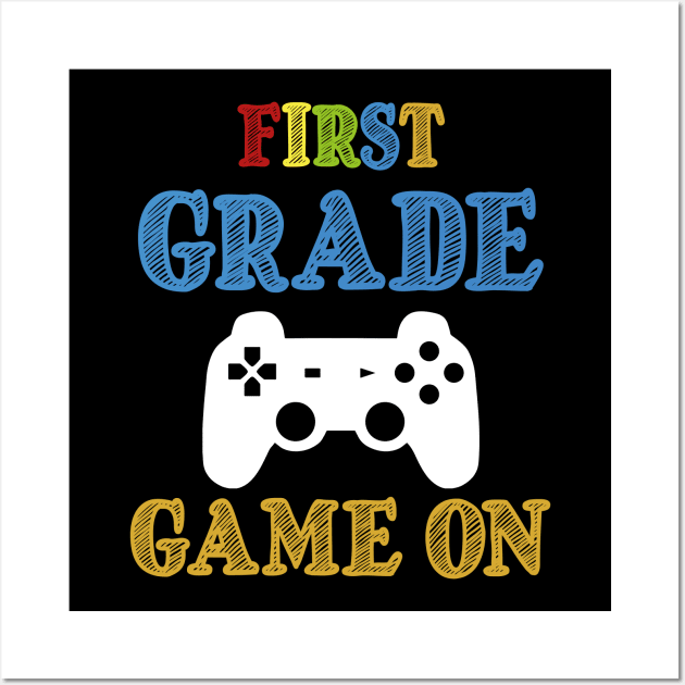 First grade game on Wall Art by madani04